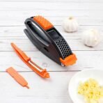 Multifunctional Garlic Press, Garlic Mincing Crushing Tool (1 Pc) - Image 2