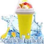 Magic Quick Frozen Smoothie Maker Cup Double-Layer Slushy Squeeze Cup (1 Piece) - Image 4
