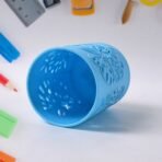 Plastic Mesh Pen Holder Office Desk Organizer ?Single Black Pen Stand - Image 4