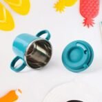 Kids Sporty Sipper Mug with Straw and Dual Handles Approx 300ml (1 Pc) - Image 5