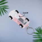 LED Keychain Light in Car Shape Mini Torch Keyring (1 Pc, Random Color) - Image 5