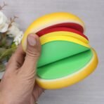 Burger Shaped Note Sticky Notes Memo Notes, Unique Mini Notes (Multicolor) - Image 6