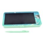 LCD Drawing Pen Case | Blue Multi-Function Pencil Box with Digital Writing Pad | Reusable Doodle Tablet & Stationery Organizer (1 Pc)