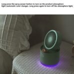 Mini Desktop Cooling Fan with Humidifier Spray - Image 6