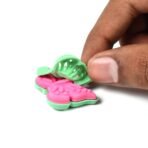Fun Colorful Eraser Rubber (1 Pc) | Mix Colour & Design School Supplies | Cute Stationery Collection Essential for Children