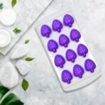 Silicone Mold Ice Cube Tray Sweet Multi Type Ice Tray Ice Cube Trays Multi Fruit Shape Ice Tray (1 Pc)