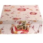 Premium Velvet Bangle Box Organizer - 4 Slot Multi-Slot Jewellery Storage Box for Women - Elegant Bangle Holder and Travel-Friendly Gift Case (Multi Colour)