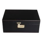 Presents Premium Portable Bar Set with Travel Case ? 11-Piece Cocktail Shaker Set with Glasses, Tools & Lock ? Travel Mini Bar Kit for Home,Parties & Gifting ? Black Leather Finish - Image 3