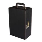 Presents Premium Portable Bar Set with Travel Case ? 11-Piece Cocktail Shaker Set with Glasses, Tools & Lock ? Travel Mini Bar Kit for Home,Parties & Gifting ? Black Leather Finish - Image 2